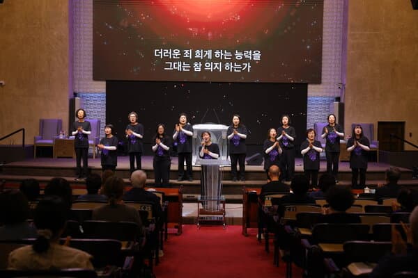 영아부 교사 헌신예배